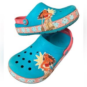 Moana Crocs size 13